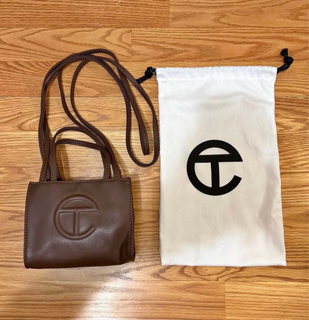 Small Telfar Shopping Bag Chocolate Brown